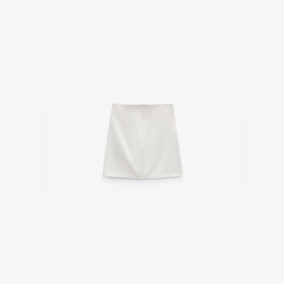 Zara Draped Mini Skirt - Picture 8 of 14